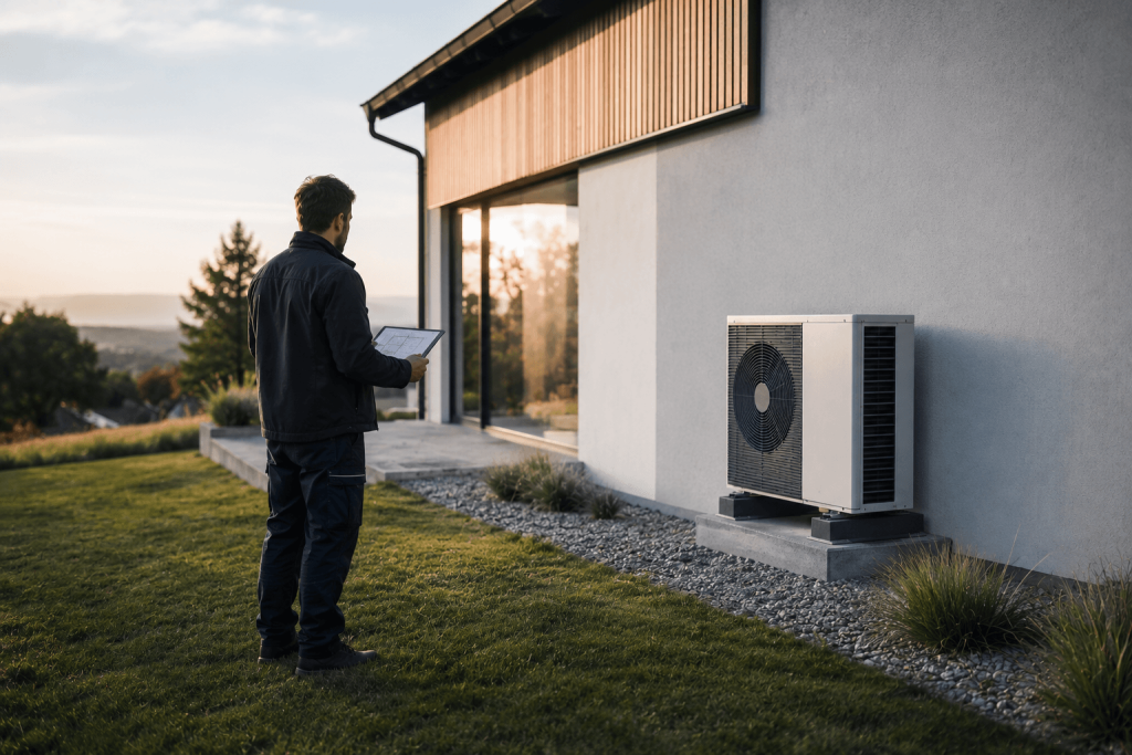 Ablauf des KfW-458-Antrags für eine Wärmepumpe
